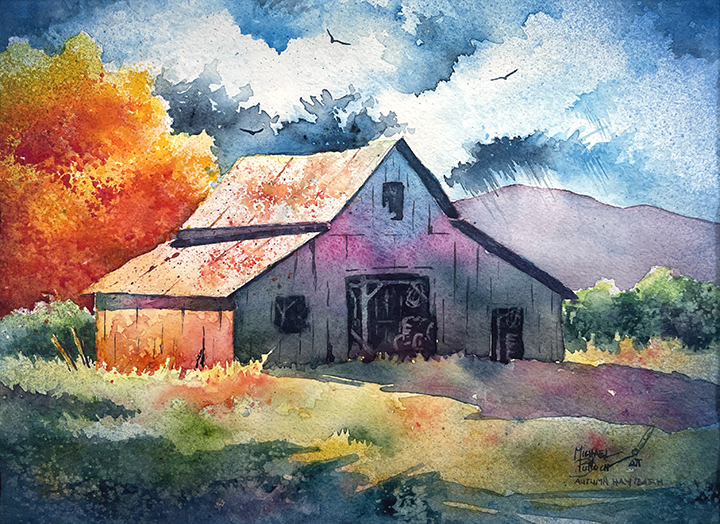 AutumnHayBarn72